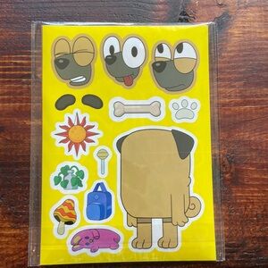 Bluey stickers set of 8
